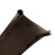 Бордюр "Лента", 10х1000 см, полиэтиленовый, коричневый, Россия Сибртех