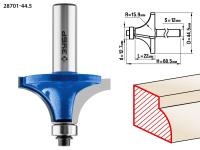 Фреза кромочная калевочная №1, 44,5мм, ЗУБР Профессионал