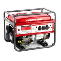 Генератор бензиновый LK 6500,5,5 кВт, 220В, бак 25 л, ручной старт Kronwerk