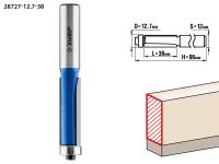 Фреза кромочная с нижним подшипником, 12,7мм. ЗУБР Профессионал