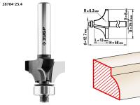 Фреза ЗУБР "ПРОФЕССИОНАЛ" кромочная калевочная №1, диаметр-25,4 мм