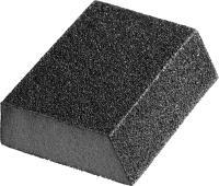 Губка шлифовальная STAYER "MASTER" угловая, зерно - оксид алюминия, Р120, 100 x 68 x 42 x 26 мм