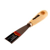 Шпательная лопатка из нержавеющей стали, 30 мм, деревянная ручка Sparta