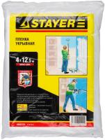 Пленка STAYER "MASTER" защитная укрывочная, HDPE, 12 мкм, 4 х 12, 5 м