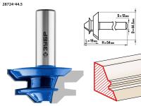 Фреза кромочная для углового сращивания,  44, 5мм, рабочая длина-19мм, хв.-12мм, ЗУБР Профессионал