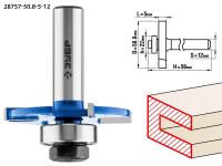 Фреза горизонтально-пазовая,  50,8 мм, высота-5мм, хв.-12мм, d-22мм, ЗУБР Профессионал