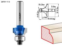 Фреза кромочная калевочная №1, 17,3мм, ЗУБР Профессионал