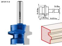 Фреза комбинированная универсальная,  31, 8 мм, рабочая длина-25, 4мм, хв.-12 мм, ЗУБР Профессионал
