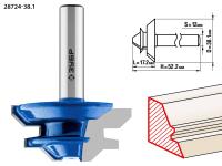 Фреза кромочная для углового сращивания, 38,1мм, рабочая длина-17, 1мм, хв.-12мм, ЗУБР Профессионал