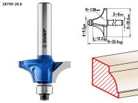 Фреза кромочная калевочная №1, 28,6мм ЗУБР Профессионал