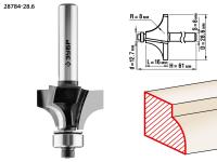 Фреза ЗУБР "ПРОФЕССИОНАЛ" кромочная калевочная №1, диаметр-28,6 мм