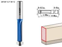 Фреза кромочная с нижним подшипником (3 лезвия), 12,7мм, ЗУБР Профессионал