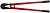 Болторез HRC 58-59 ( красный ) 750 мм
