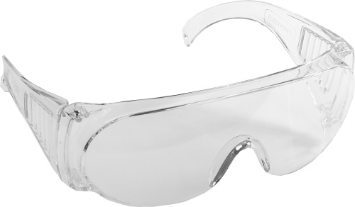 Защитные прозрачные очки STAYER MX-3 монолинза с дополнительной боковой защитой и вентиляцией, откры
