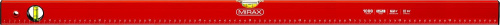 Уровень коробчатый MIRAX, 2 ампулы, крашеный, 1000 мм