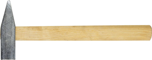 Молоток слесарный 600 г с деревянной рукояткой, оцинкованный, НИЗ 2000-06