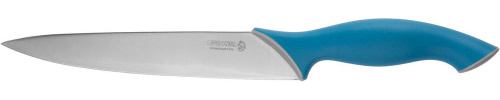 Нож LEGIONER "ITALICA" нарезочный, эргономичная рукоятка, лезвие из нержавеющей стали, 200 мм 
