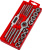Набор ЗУБР "МАСТЕР" с металлореж. инструментом, метчики однопроходные и плашки М3-М12, 20пред.