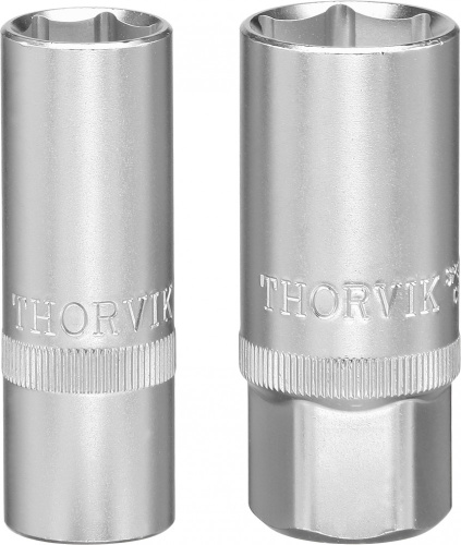 Головка торцевая свечная 3/8 DR, 16 мм Thorvik S2S3116