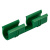 Универсальные зажимы для крепления пленки к каркасу парника d12мм, 20 шт/уп, зеленые Palisad