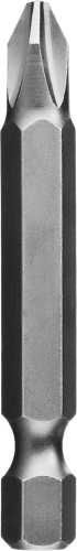 Биты MIRAX PH№2, тип хвостовика E 1/4", длина 50 мм, 10шт