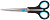 Ножницы бытовые нержавеющие, прорезиненные ручки, толщина лезвия 1,8 мм, 175 мм
