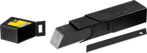 Лезвие OLFA BLACK MAX сегментированное, 8 сегментов, 18х100х0, 5мм, 50шт 