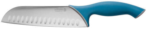 Нож LEGIONER "ITALICA" "Сантоку", эргономичная рукоятка, лезвие из нержавеющей стали, 190 мм