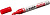 Маркер-краска круглый наконечник ЗУБР МК-400 красный, 2-4 мм