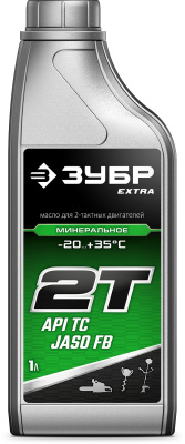 Минеральное масло для 2-тактных двигателей, 1 л ЗУБР EXTRA 2Т-М