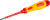 Отвертка KRAFTOOL, высоковольтная, Cr-Mo-V стержень, маслобензостойкая рукоятка, PH №0, 60 мм