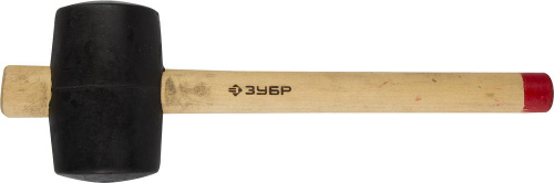 Киянка ЗУБР "МАСТЕР" резиновая с деревянной ручкой, 0, 68кг