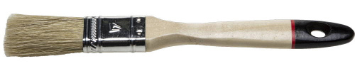 Кисть плоская STAYER "UNIVERSAL-EURO", натуральная щетина, деревянная ручка, 20 мм