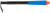 Грабельки ручные, синяя пластиковая ручка 295 мм