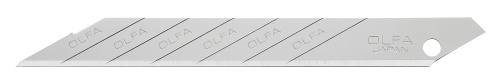 Лезвие OLFA сегментированное для графических работ, 9х80х0, 38 мм, 10шт 