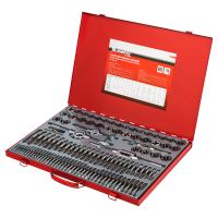 Набор метчиков и плашек М2-М18, 110 шт. метал. кейс Matrix