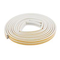 Уплотнитель, 24 м, профиль "D", белый, Россия Сибртех