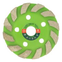 Чашка алмазная зачистная 125мм, Турбо-сегментная Сибртех