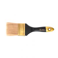 Кисть плоская "Профи" 2,5", натуральная щетина, деревянная ручка MTX