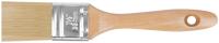 Кисть флейцевая "Профи", натур.светлая щетина, деревянная ручка 1,5" (38 мм)