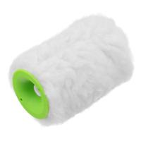 Валик сменный из натурального меха , 100 мм, ворс 12 мм, D - 48 мм, D ручки - 6 мм Сибртех