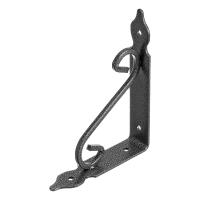 Кронштейн декоративный 145 х 110 х 25 х 3 мм, темно-серый Сибртех