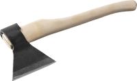 Топор кованый ИЖ с прямым лезвием и деревянной рукояткой, 1, 0кг