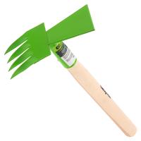 Мотыжка комбинированная, 4 витых зуба+трапеция, АГРОНОМ, Россия Сибртех