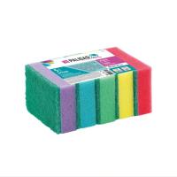 Губки для посуды, 90x64x25 мм, 5 шт., Home Palisad