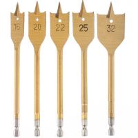 Набор сверл перовых по дереву, 16-20-22-25-32 мм, 5 шт., пластик. кейс Matrix