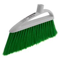 Щетка пластмассовая для подметания пола, премиум, 23 см, без черенка, салат. щетина, Home Palisad