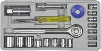 Набор DEXX универсальный, 1/4"+3/8", 20 предметов