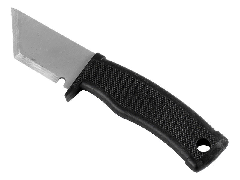 Нож хозяйственный универсальный, инструментальная сталь, пластиковая .