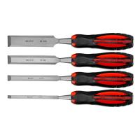 Набор долот-стамесок"Тигровый глаз" плоских, 4 штуки, 6-12-18-24 мм Matrix